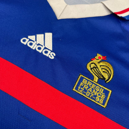 02699 Adidas French National Team 1998 Home Jersey (2000 Retro)