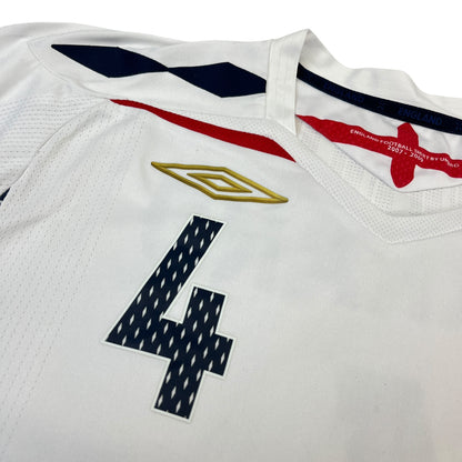 Umbro England National Team Steve Gerrard 2007-2009 Home Jersey