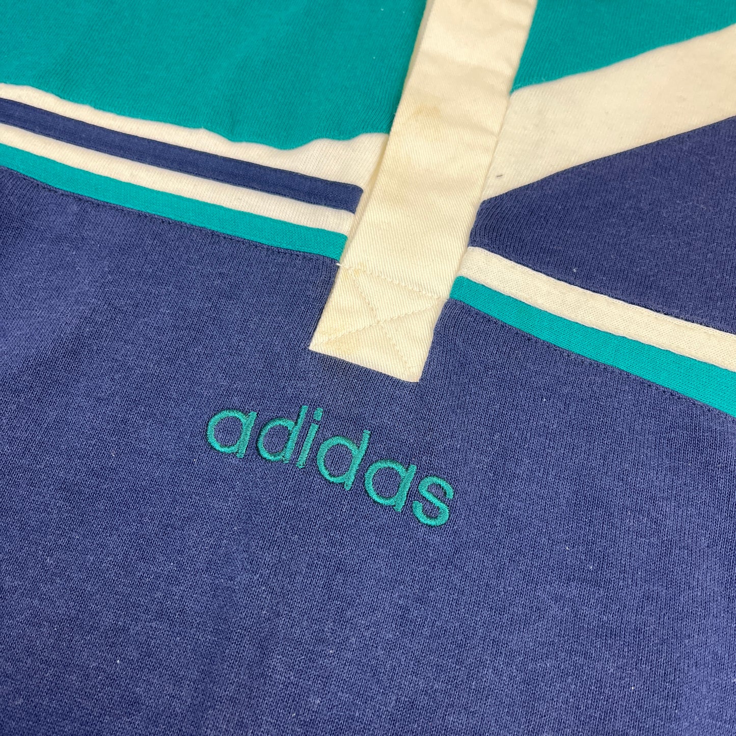 02963 Adidas 90s Longsleeve Poloshirt