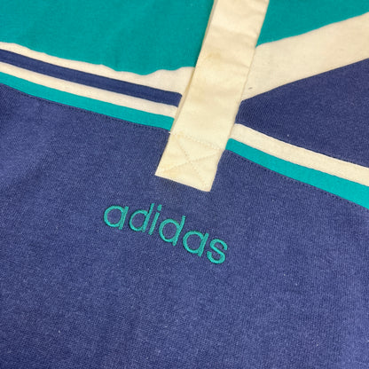 02963 Adidas 90s Longsleeve Poloshirt