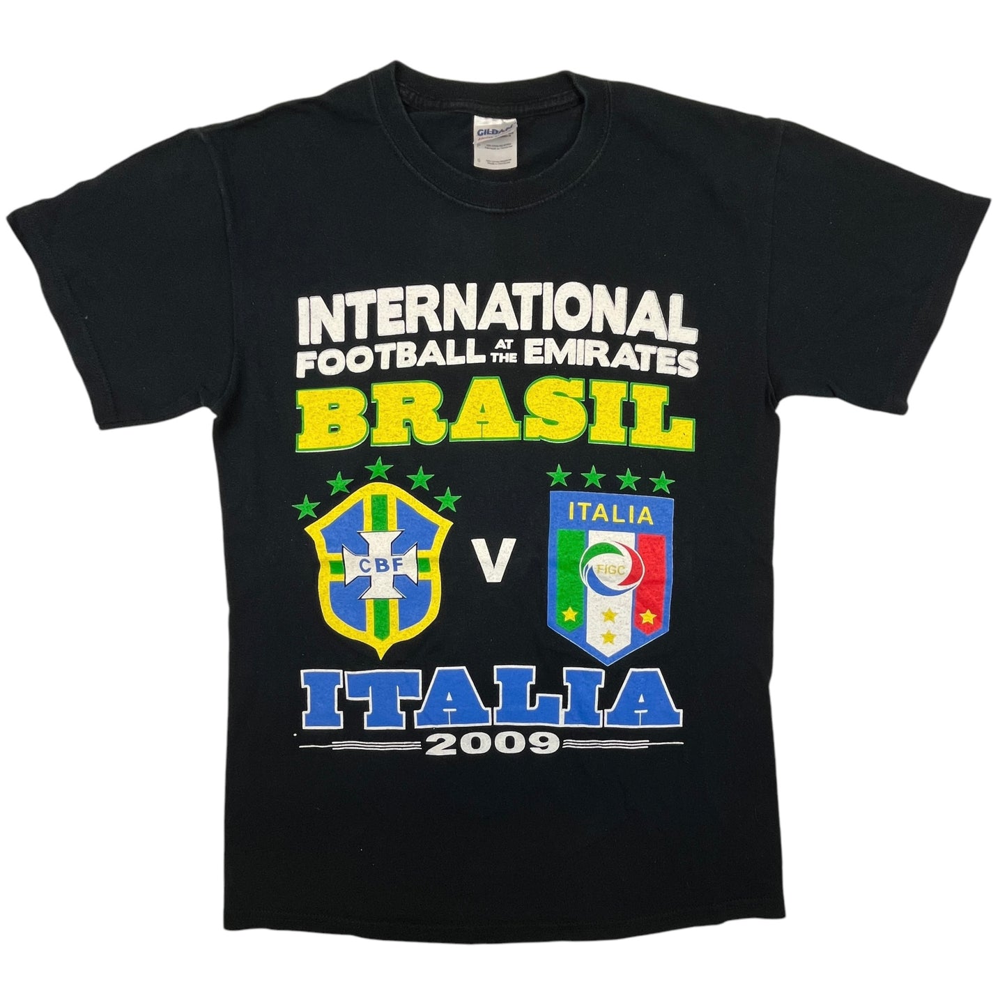 02397 Fruit of the Loom „International Football at the Emirates - Brasil vs Italia 2009 „ T-Shirt
