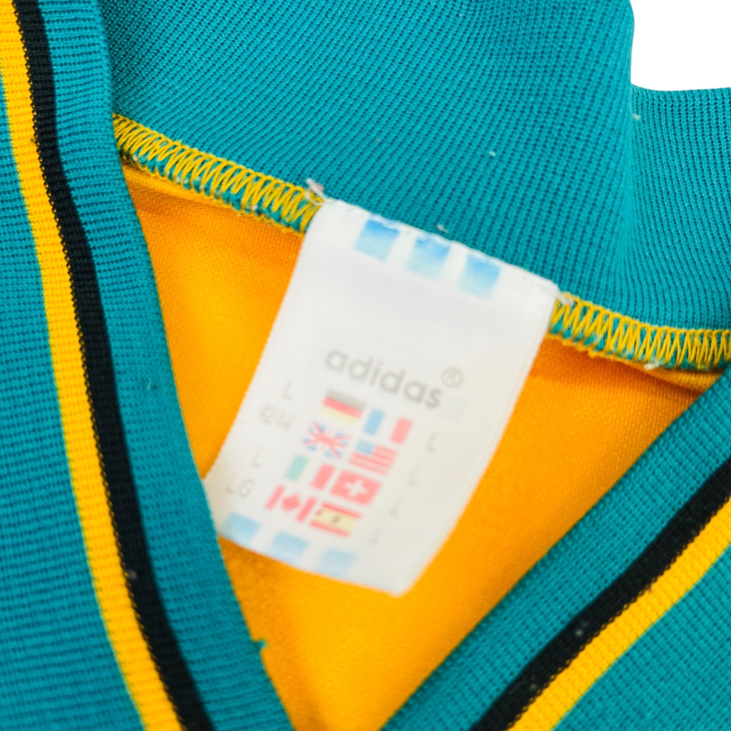 02720 Adidas FC Bayern München „Christian Ziege“ 1993-1994 Away Jersey