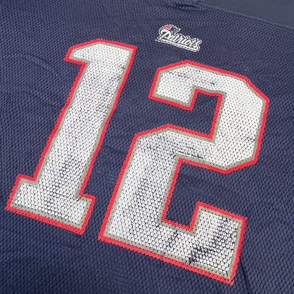 03025 Reebok Pittsburgh Patriots 2000s „Tom Brady“ Jersey