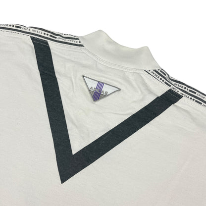 02654 Adidas 90s Break Point Tennis 1/4 Zip Sweater