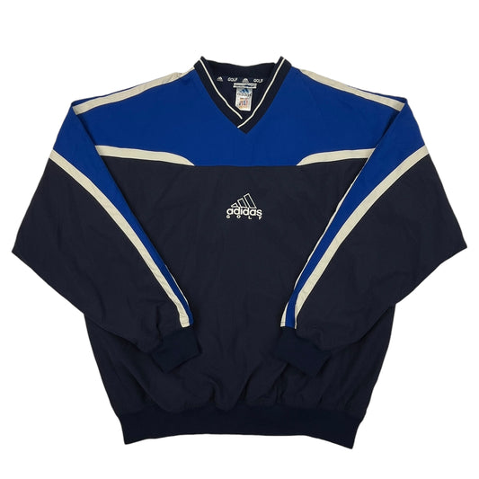 02242 Adidas Golf V-Neck Windbreaker/Pullover