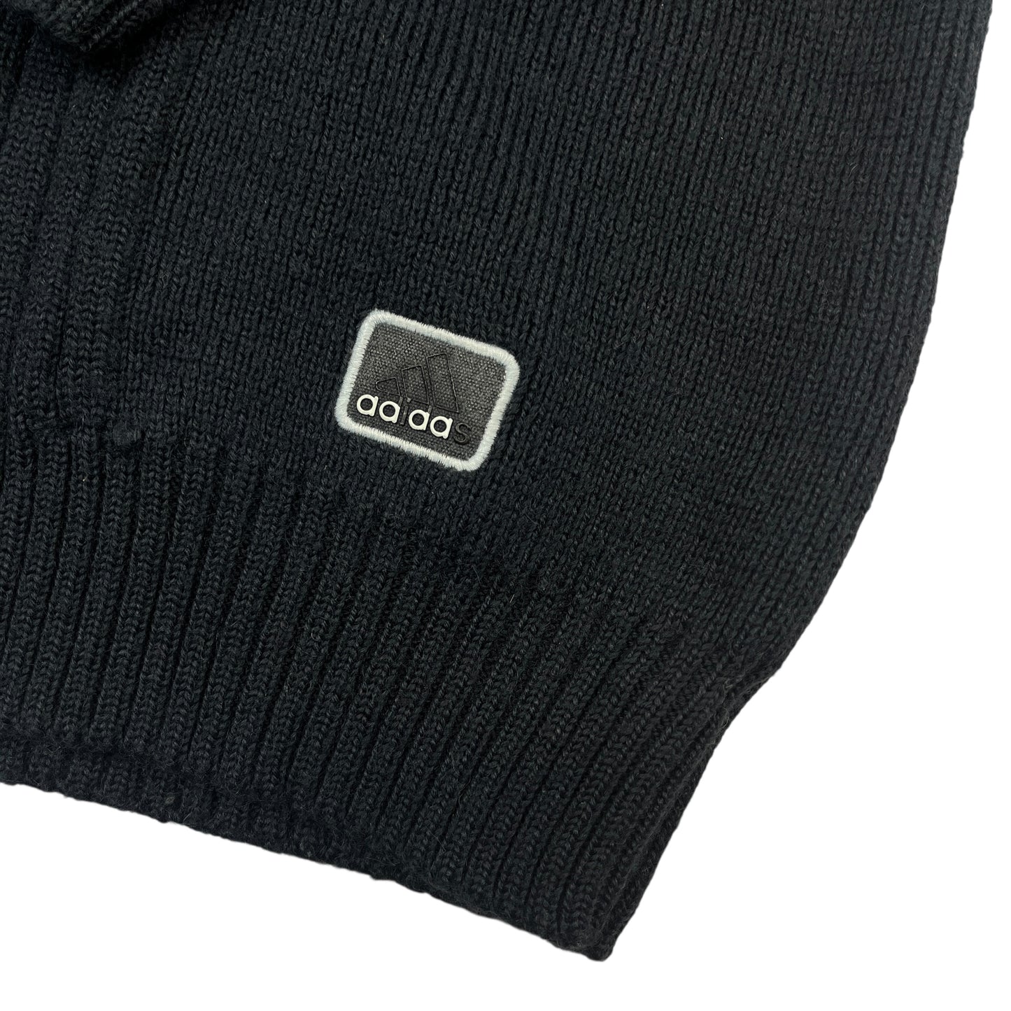 Adidas 2000s V-Neck Knitted Sweater