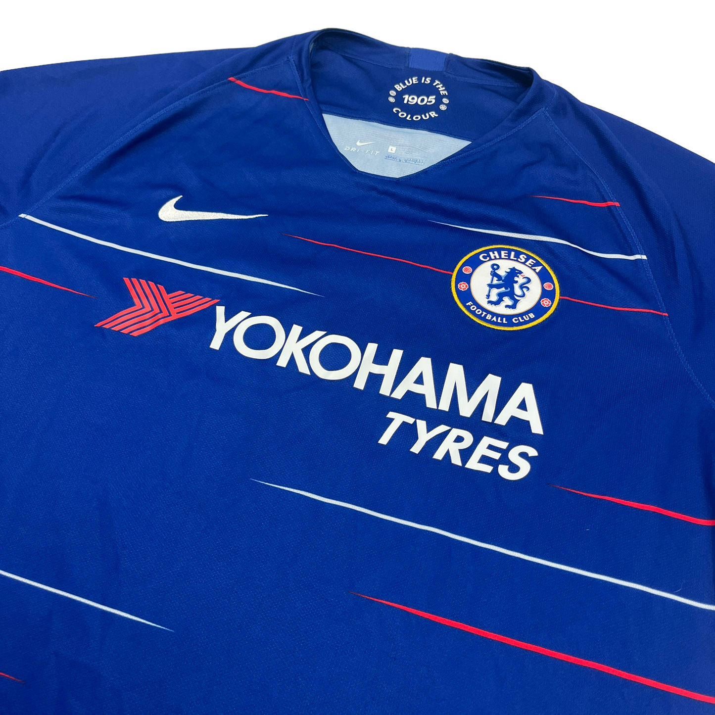 01867 Nike FC Chelsea Didier Drogba Home Jersey