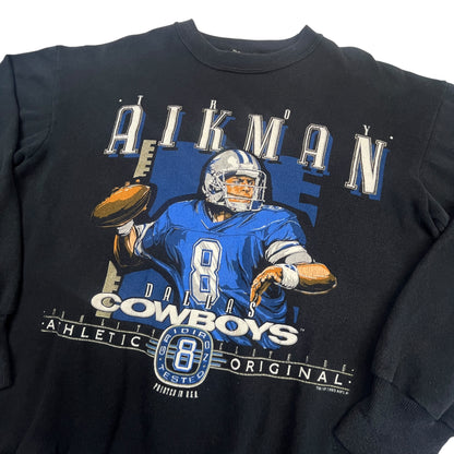 02781 Delta Troy Aikman 90s Dallas Cowboys Sweater