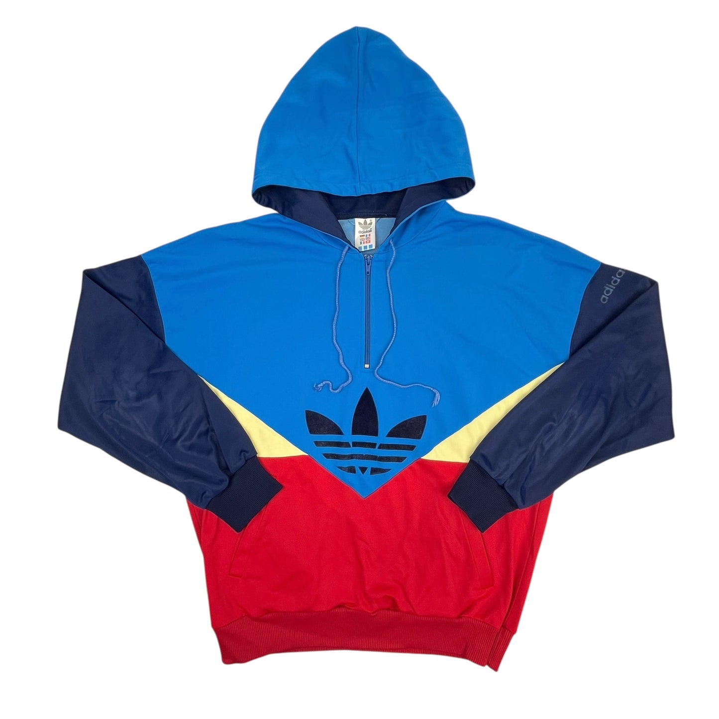 ADIDAS 1/4 Zip “Made in West Germany” 80s Hoodie