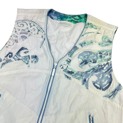 02576 Adidas 90s Tennis Zipper Vest