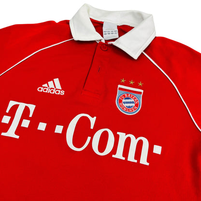 02701 Adidas FC Bayern München Lukas Podolski 2006-2007 Home Jersey