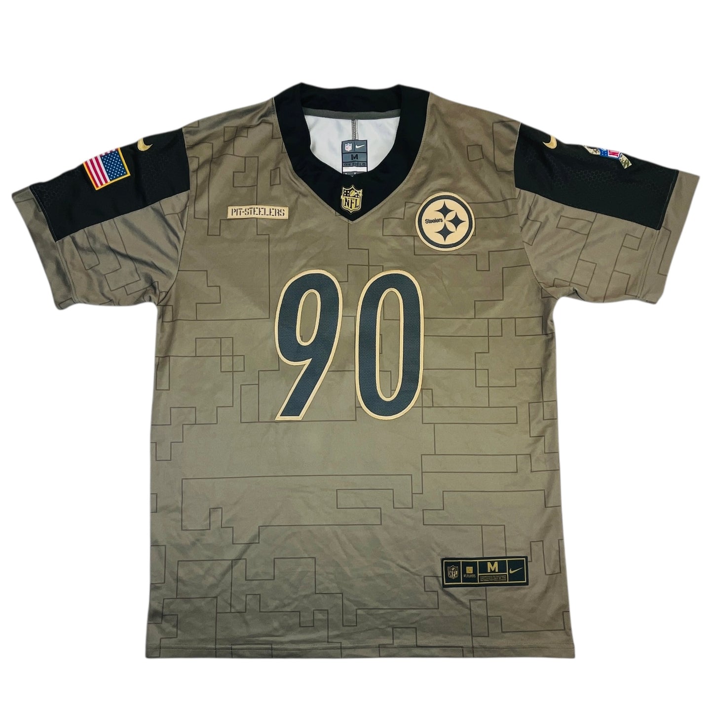 03021 Nike Pittsburgh Steelers „T.J.Watts“ Salute To Service Jersey