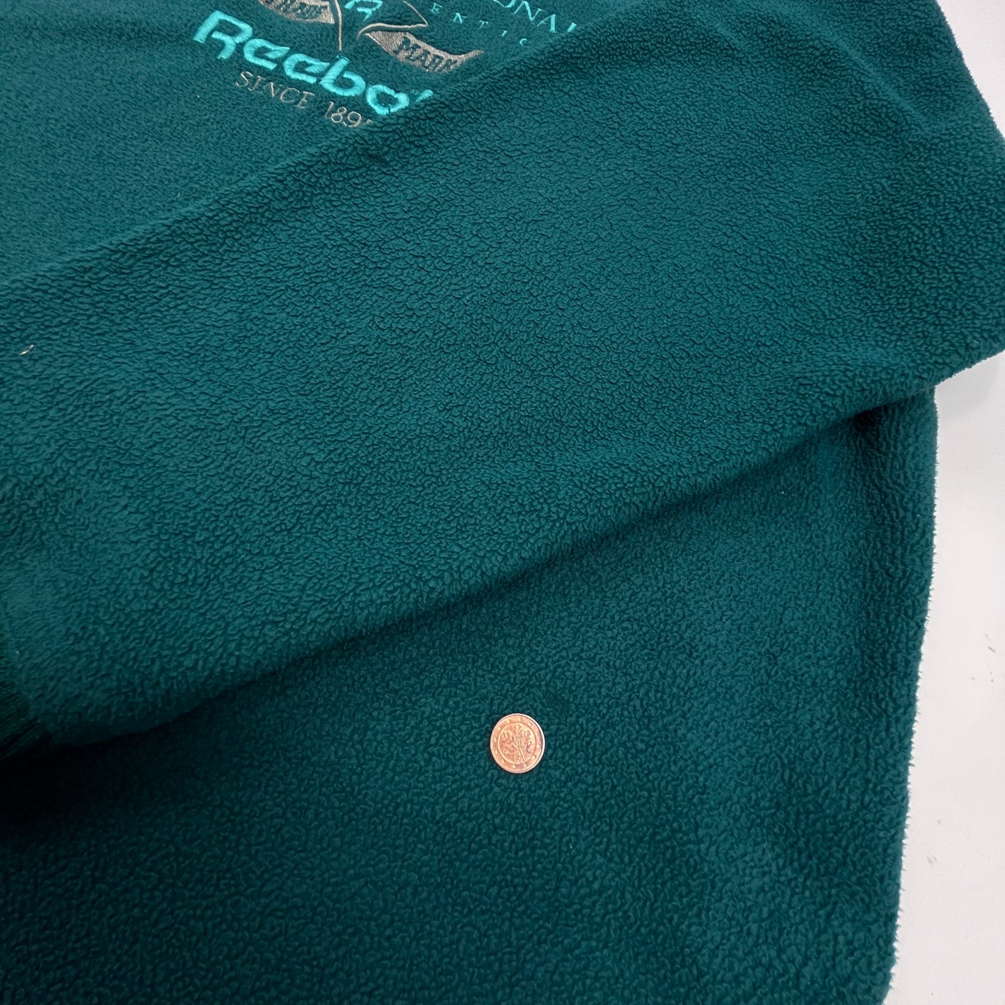 01845 Reebok 90s Fleece 1/4 Zip Fleece Sweater