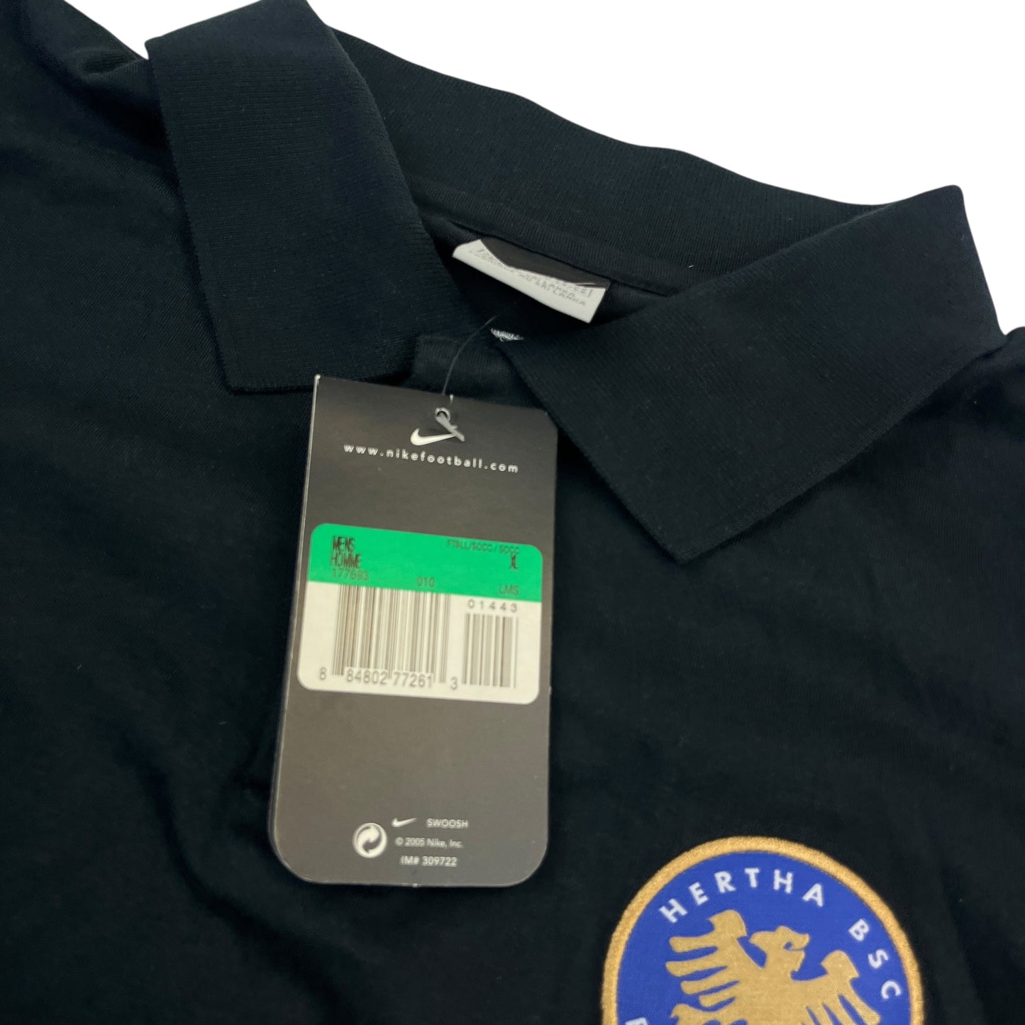 NIKE HERTHA BSC 2006 DEADSTOCK Longsleeve Poloshirt