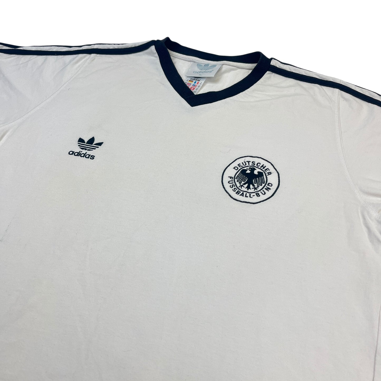 02838 Adidas DFB Retro 80s Tshirt