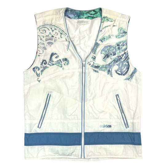 02576 Adidas 90s Tennis Zipper Vest