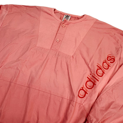 02880 Adidas 80s 1/4 Button Sweater