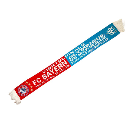 Bayern München vs Olympique Marseille Champions League Quarter Final 2012 Scarf