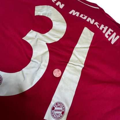 Adidas FC Bayern München „Sebastian Schweinsteiger“ 2012-2013 Home Jersey