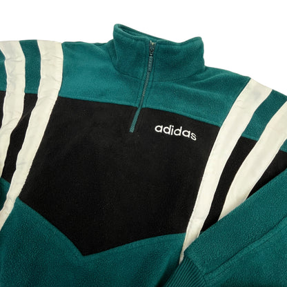 03053 Adidas 90s Fleece 1/4 Zip Sweater