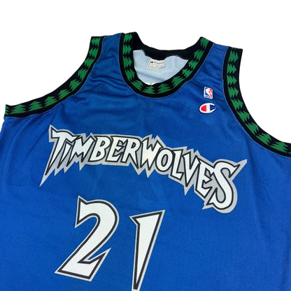 02412 Starter Minnesota Timberwolves Kevin Garnett Jersey