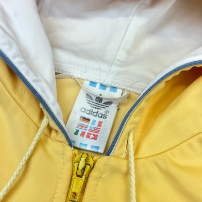 02866 Adidas 80s 1/4 Zip Hoodie