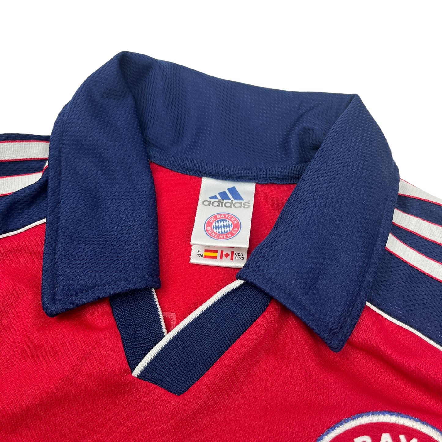 01898 Adidas FC Bayern München 99-01 Home Jersey