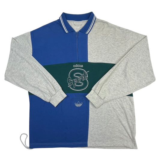 02887 Adidas 90s 1/4 Zip Sweater