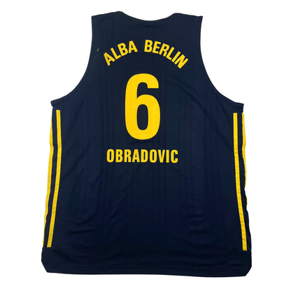 02355 Alba Berlin 1996-1997 „Sasa Obradovic“ Away Jersey