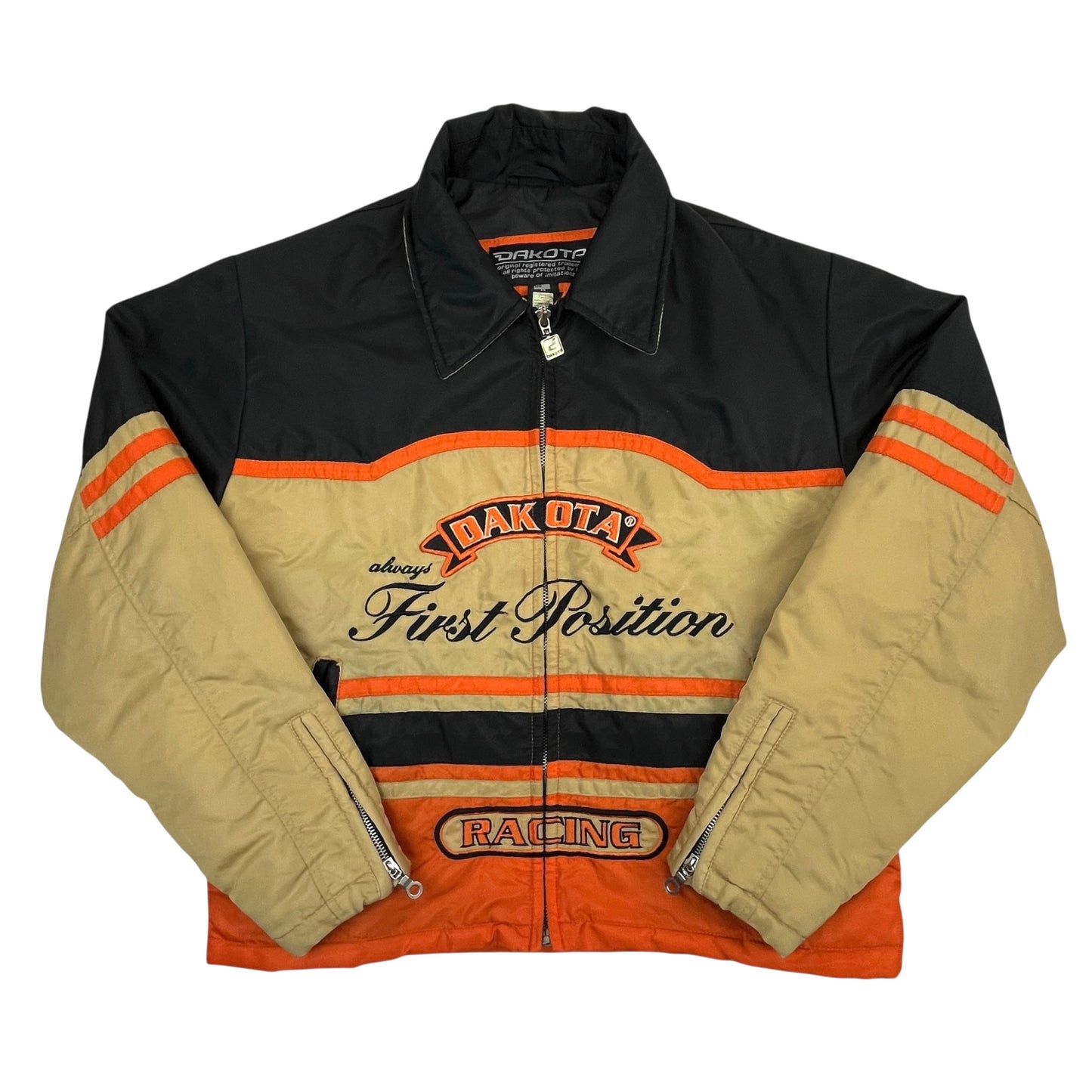 Dakota Industry Pole Position Vintage Racing Jacket siz