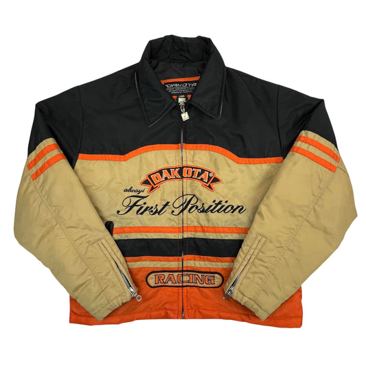 03133 Dakota Industry Pole Position Vintage Racing Jacket siz