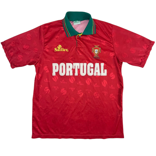 02734 Salliev Portugal National Team 1995 Home Jersey „Replika“