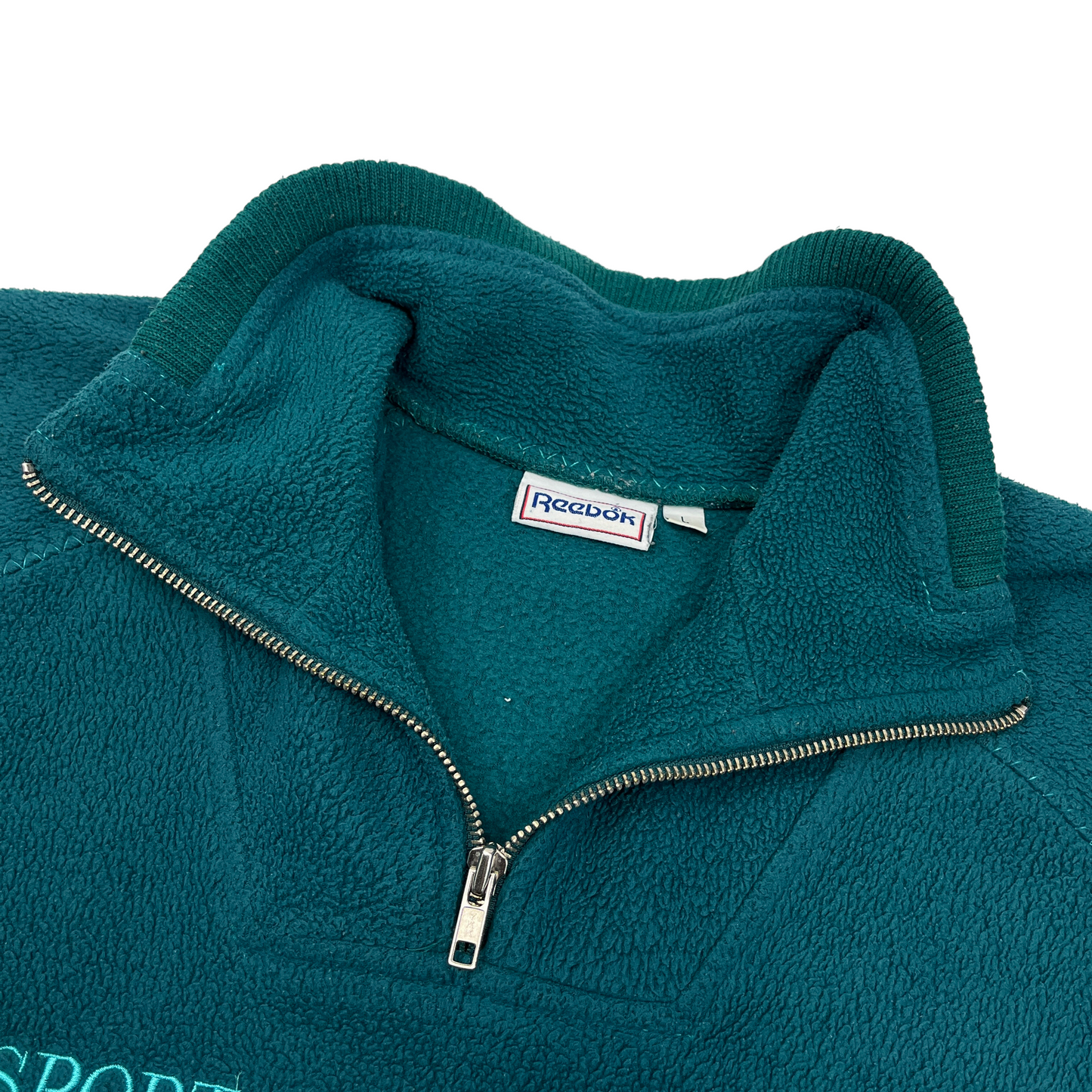 01845 Reebok 90s Fleece 1/4 Zip Fleece Sweater