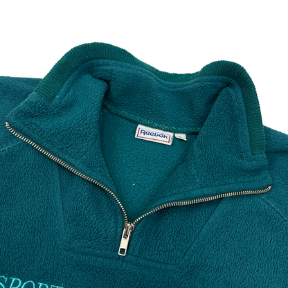 01845 Reebok 90s Fleece 1/4 Zip Fleece Sweater