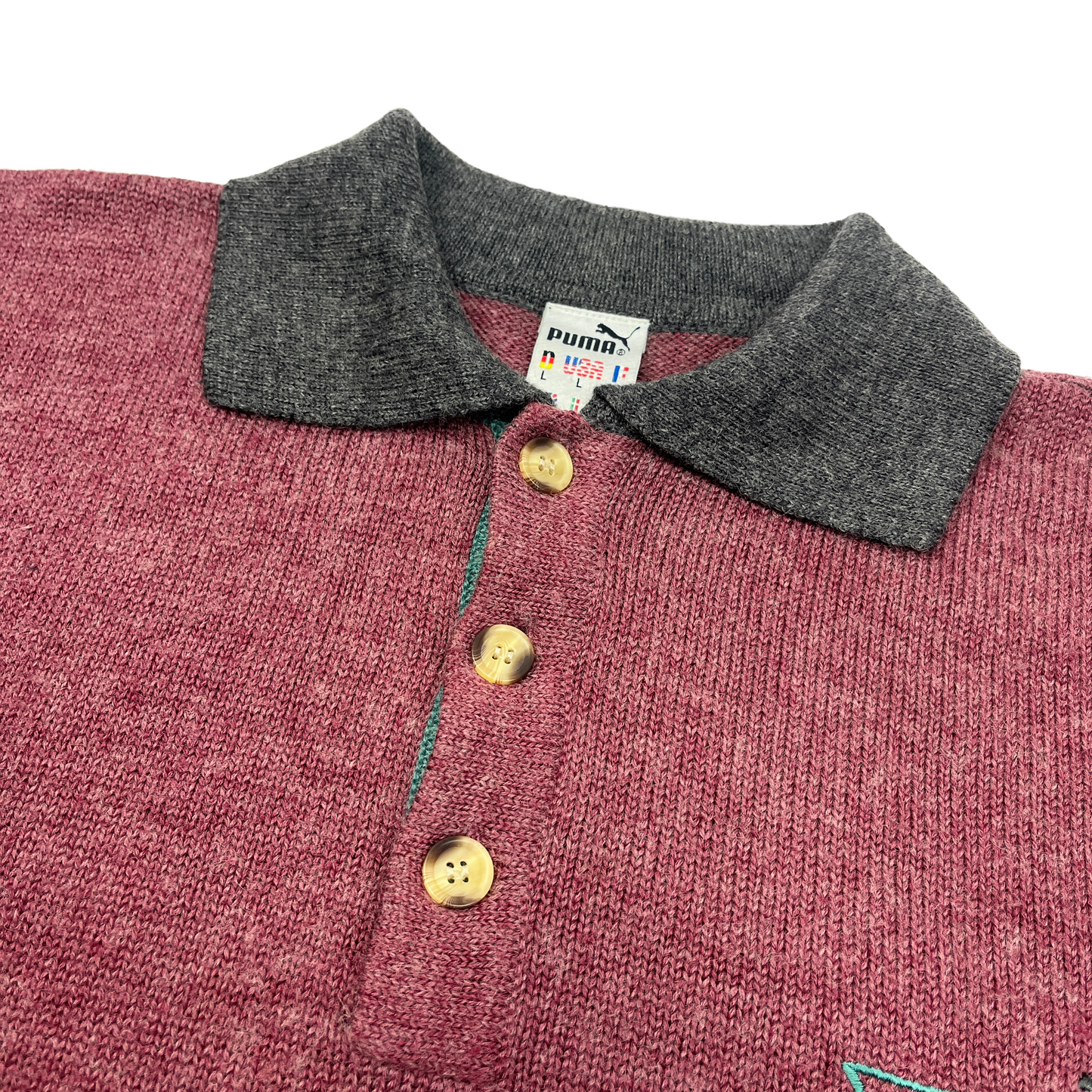 01872 Puma 90s knitted Sweater