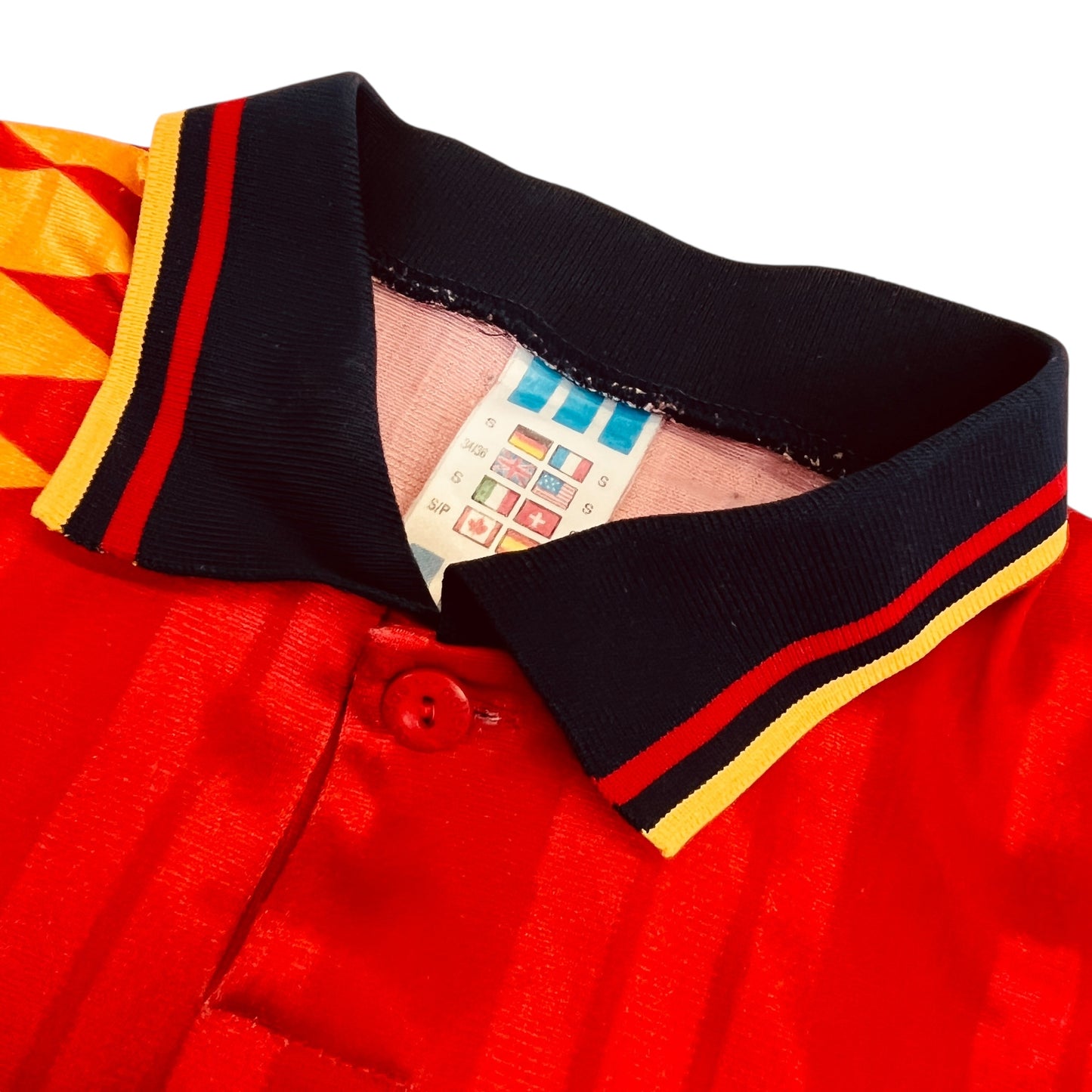 02942 Adidas Spanish National Team 1994-1996 Home Jersey