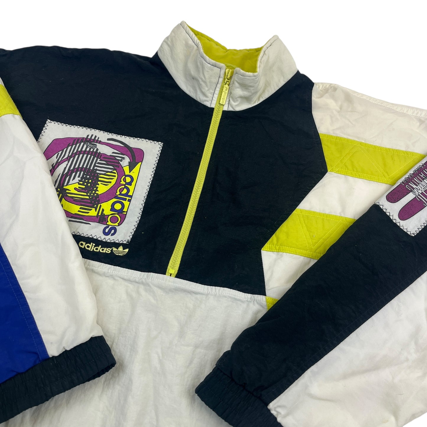 02674 Adidas 1/4 Zip 90s Tracktop