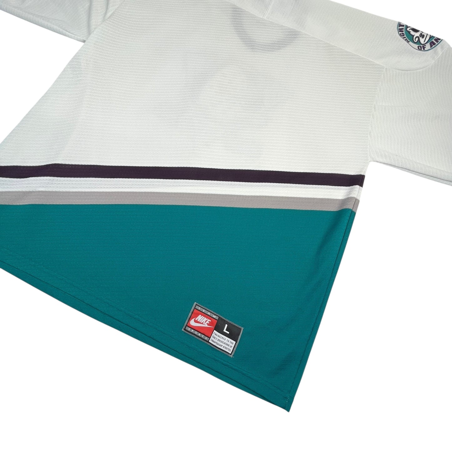02975 Nike Anaheim Mighty Ducks 90s Icehockey Jersey