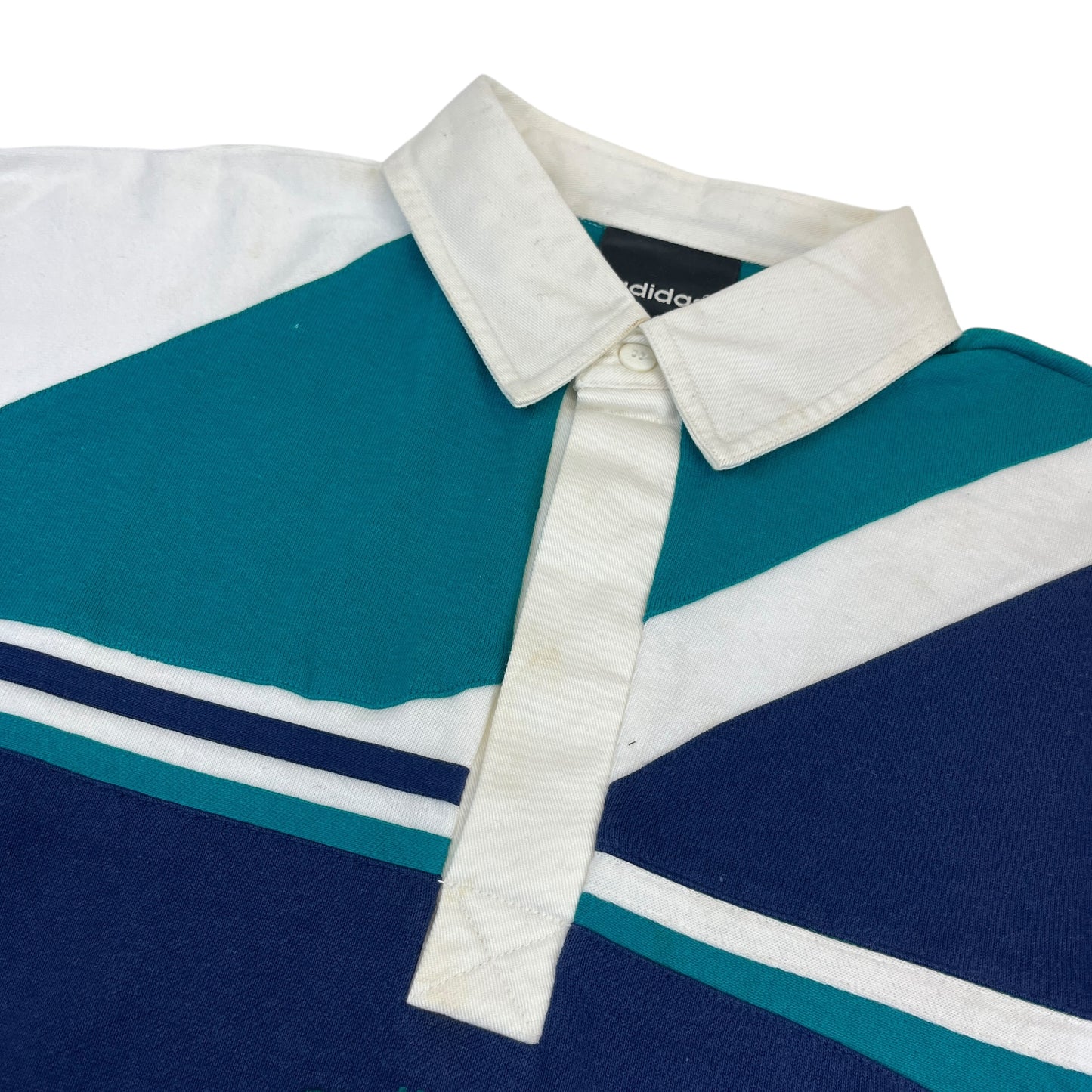 02963 Adidas 90s Longsleeve Poloshirt