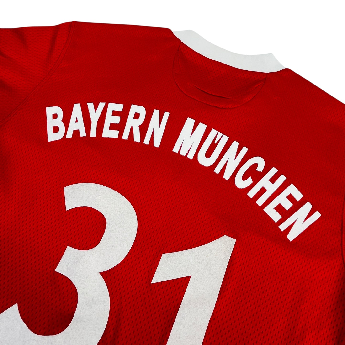 02730 Adidas FC Bayern München „Sebastian Schweinsteiger“ Fanmade 2009-2010 Home Jersey