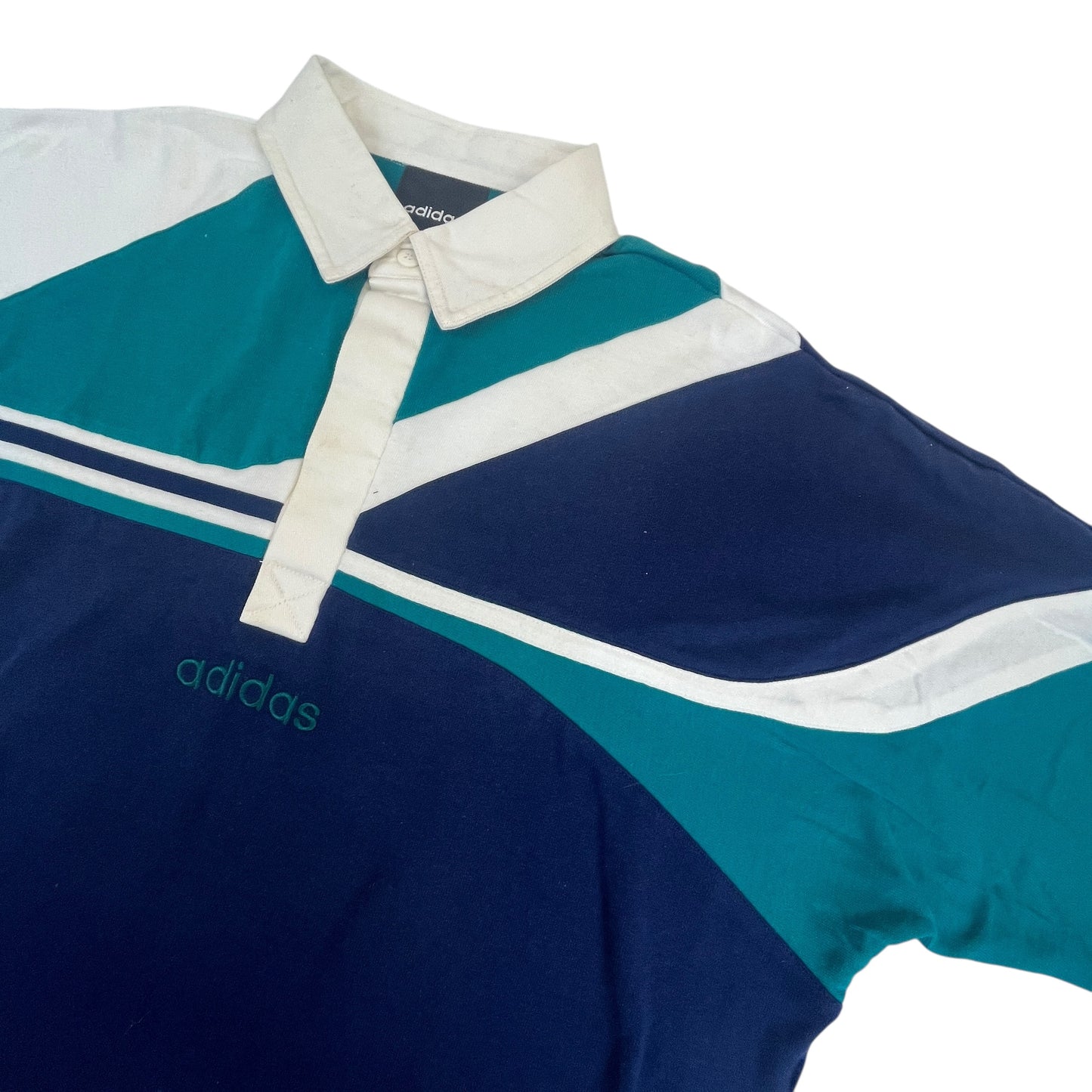 02963 Adidas 90s Longsleeve Poloshirt
