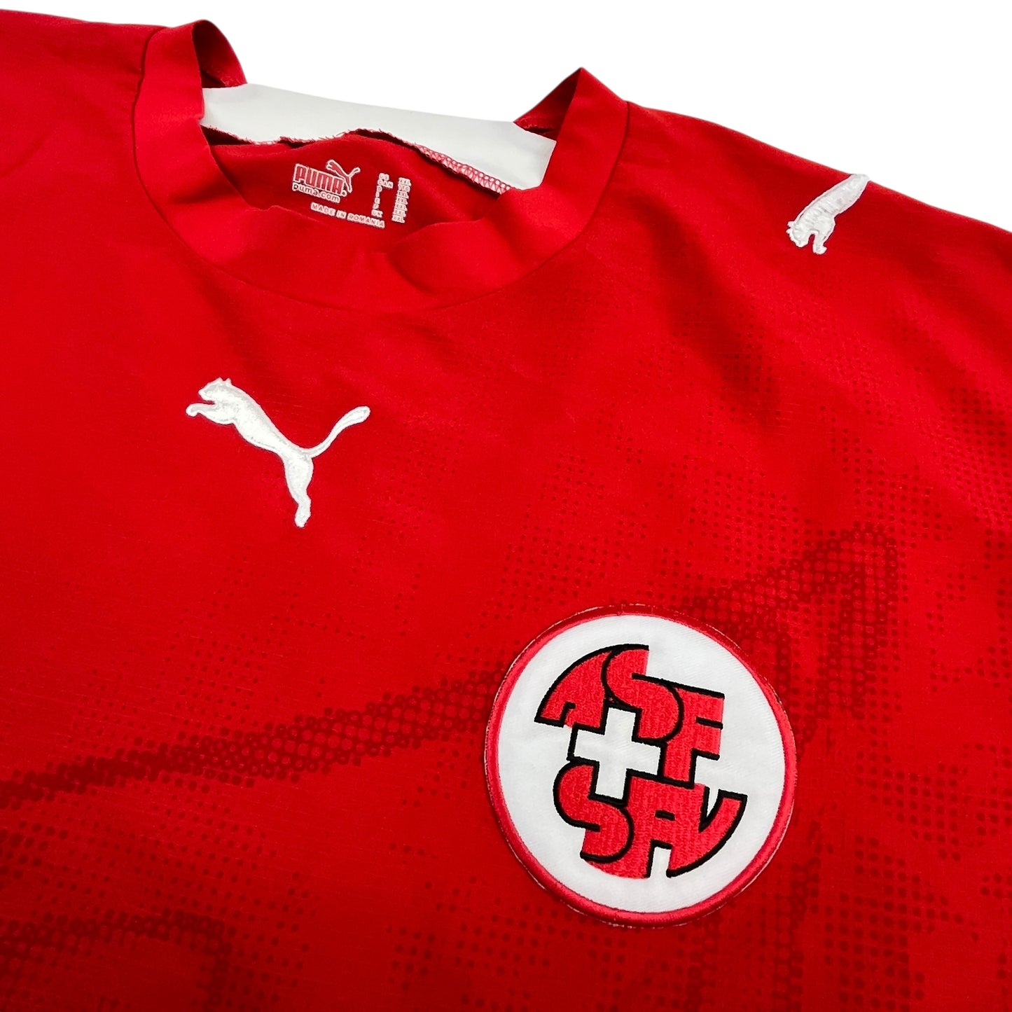 Puma Swiss Natural Football Team 2007-2007 Fanmade „Martin Brunner“ Home Jersey