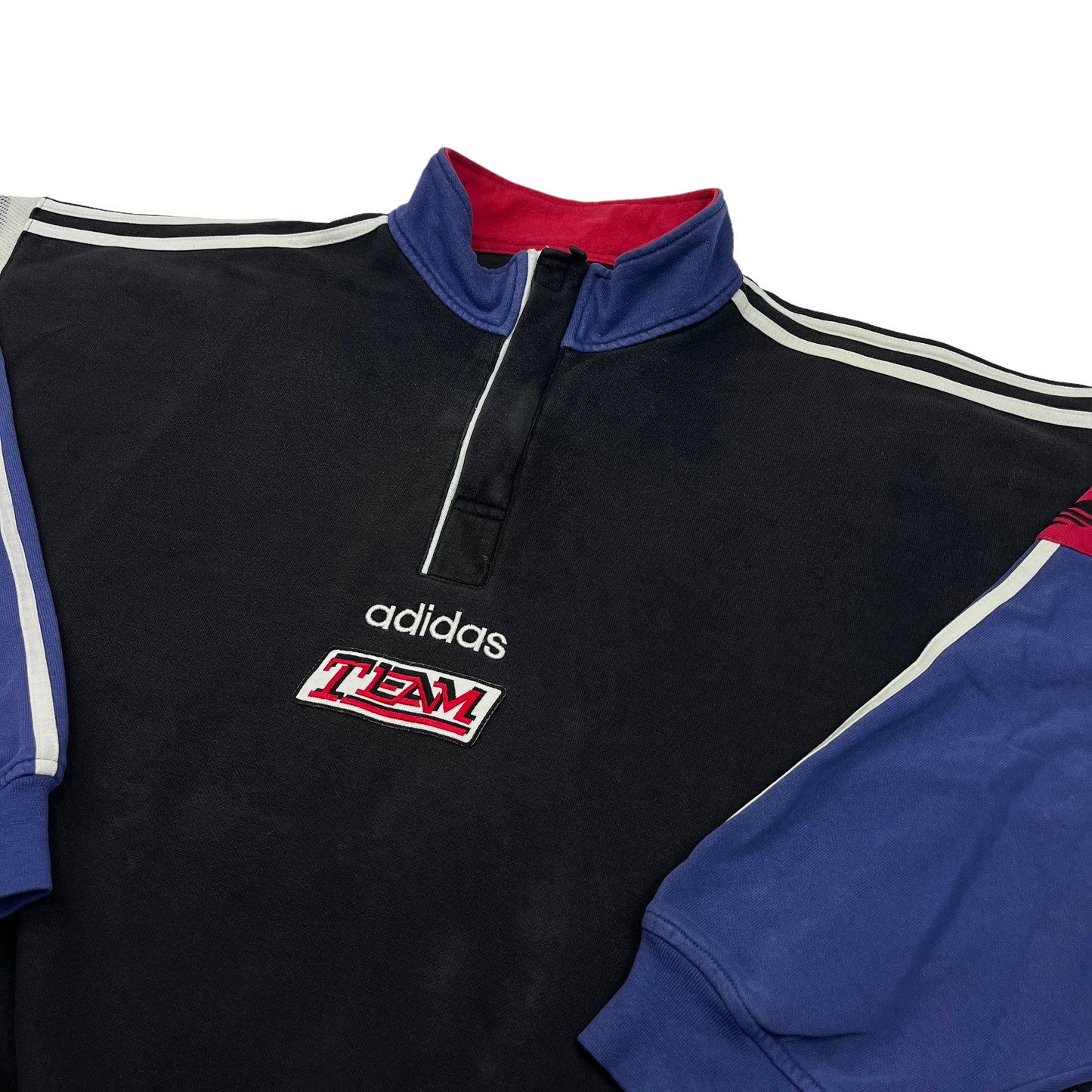 01832 Adidas Team 1/4 Zip Sweater