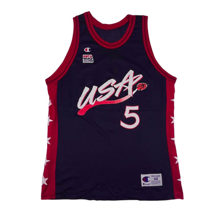 02522 Starter USA National Team Grant Hill Jersey