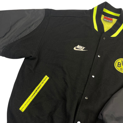 02716 Nike Borussia Dortmund BVB 90s Bomber Jacket / College Jacket