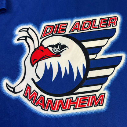 REEBOK ADLER MANNHEIM NATHAN ROBINSON „team signed“ 2005/2006 alternate Jersey