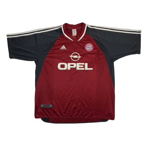 02702 Adidas FC Bayern München Owen Hargreves 2001-2002 Home Jersey