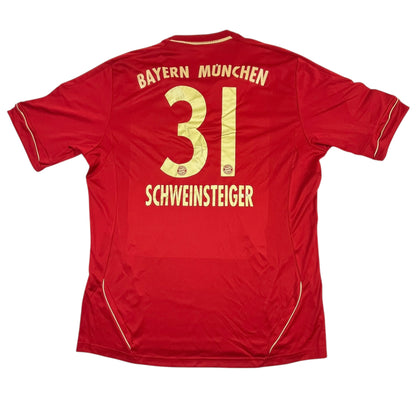 Adidas FC Bayern München „Sebastian Schweinsteiger“ 2012-2013 Home Jersey