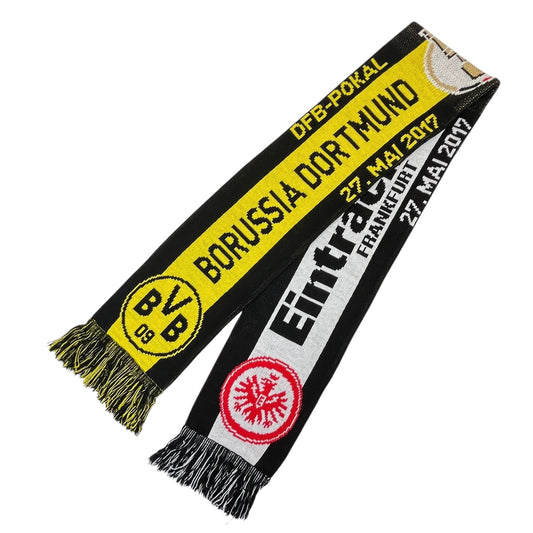 Eintracht Frankfurt vs Borussia Dortmund DFB Pokal 2017 Scarf