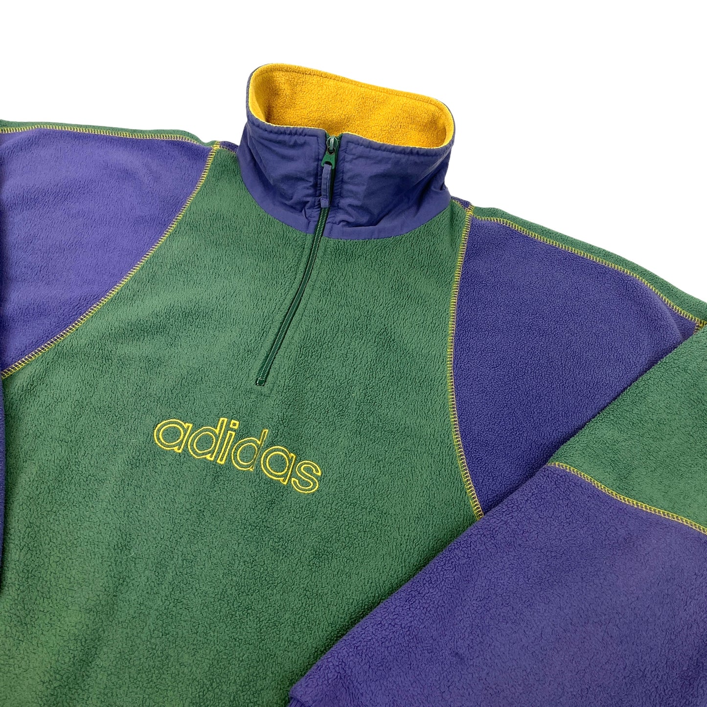 02224 Adidas 90s Fleece 1/4 Zip Sweater